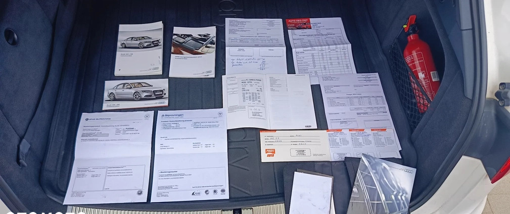 Audi A6 cena 56900 przebieg: 206000, rok produkcji 2012 z Brzeg małe 154